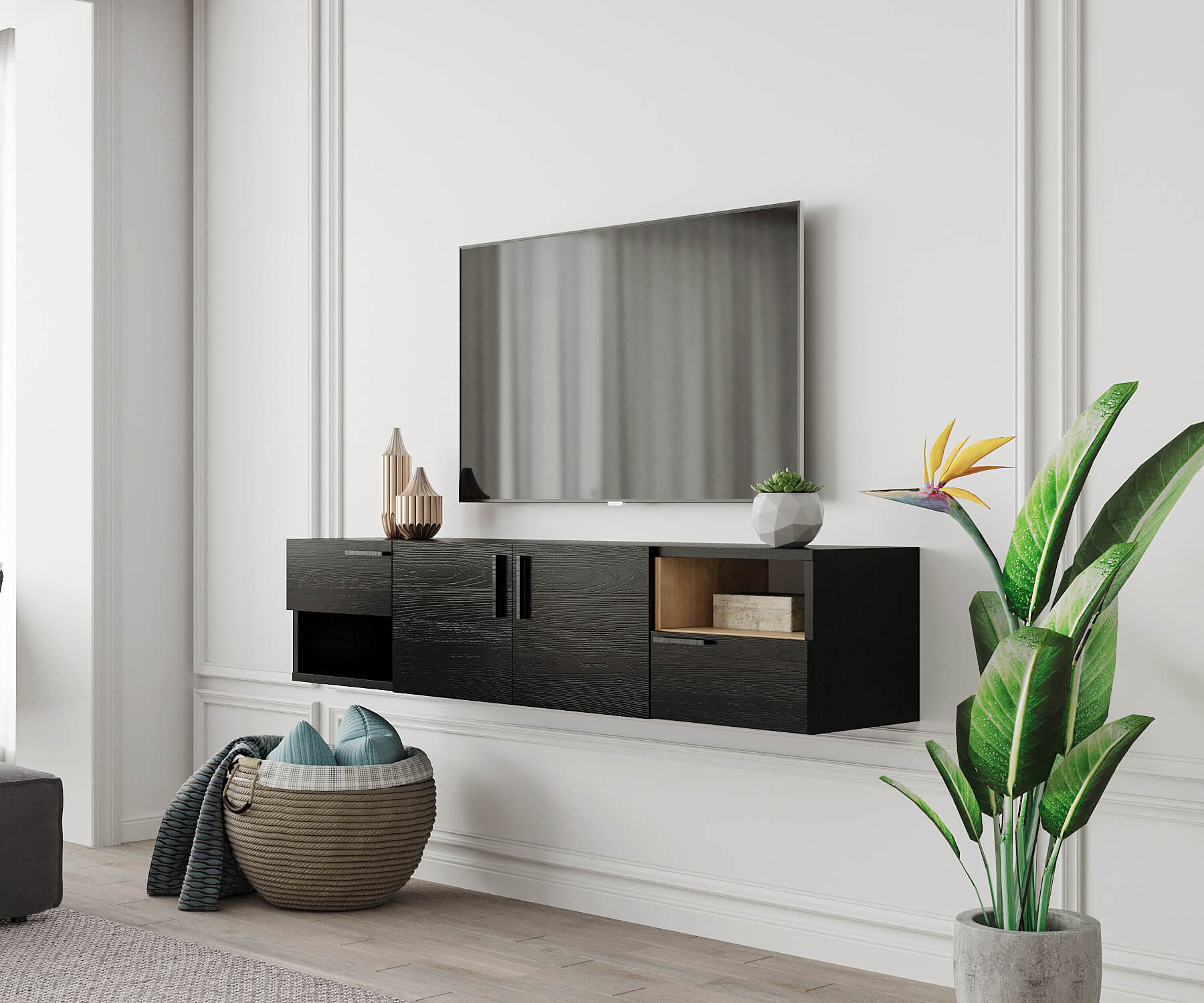 Arora Floating Tv Stand - Image 5
