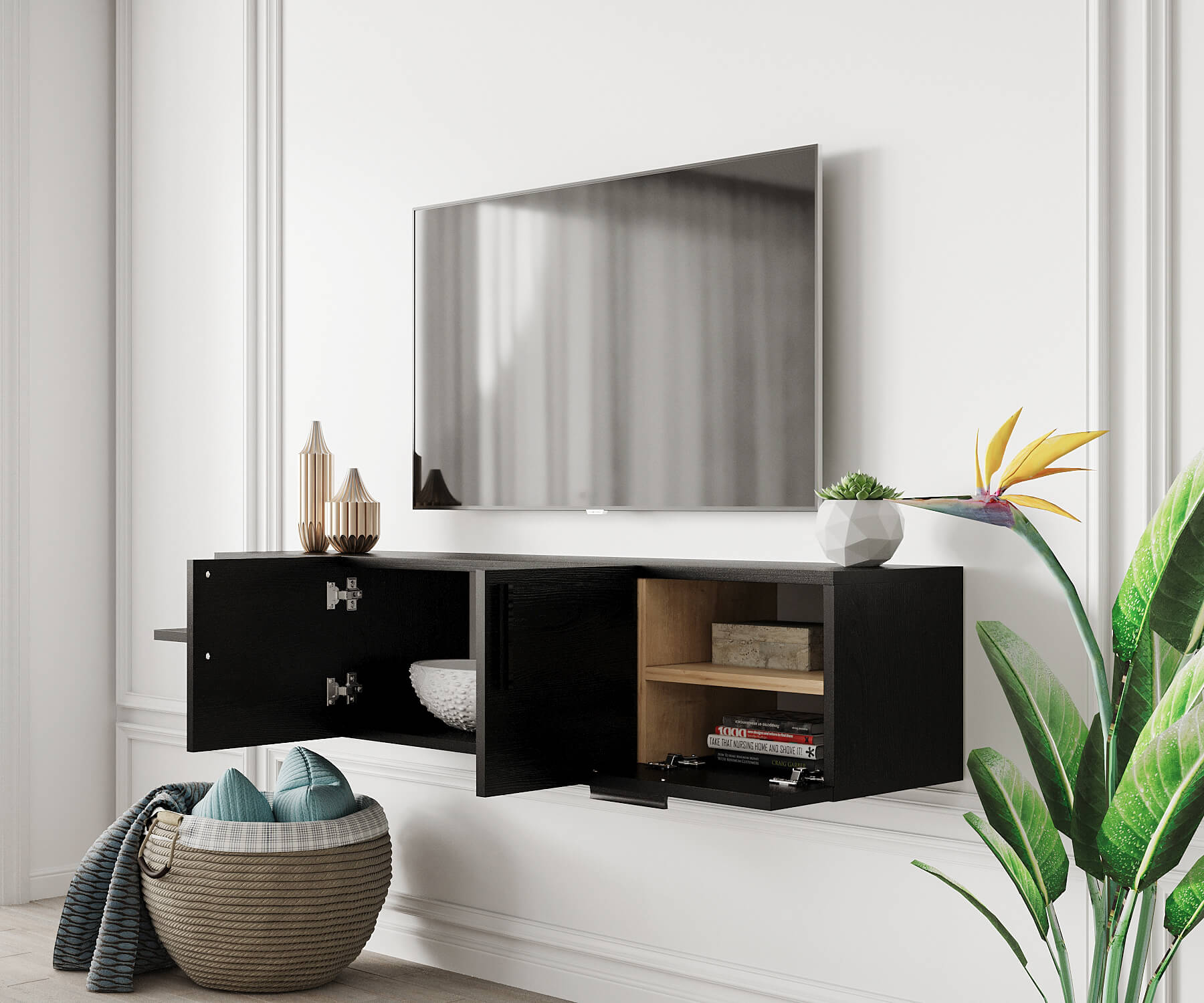 Arora Floating Tv Stand - Image 4