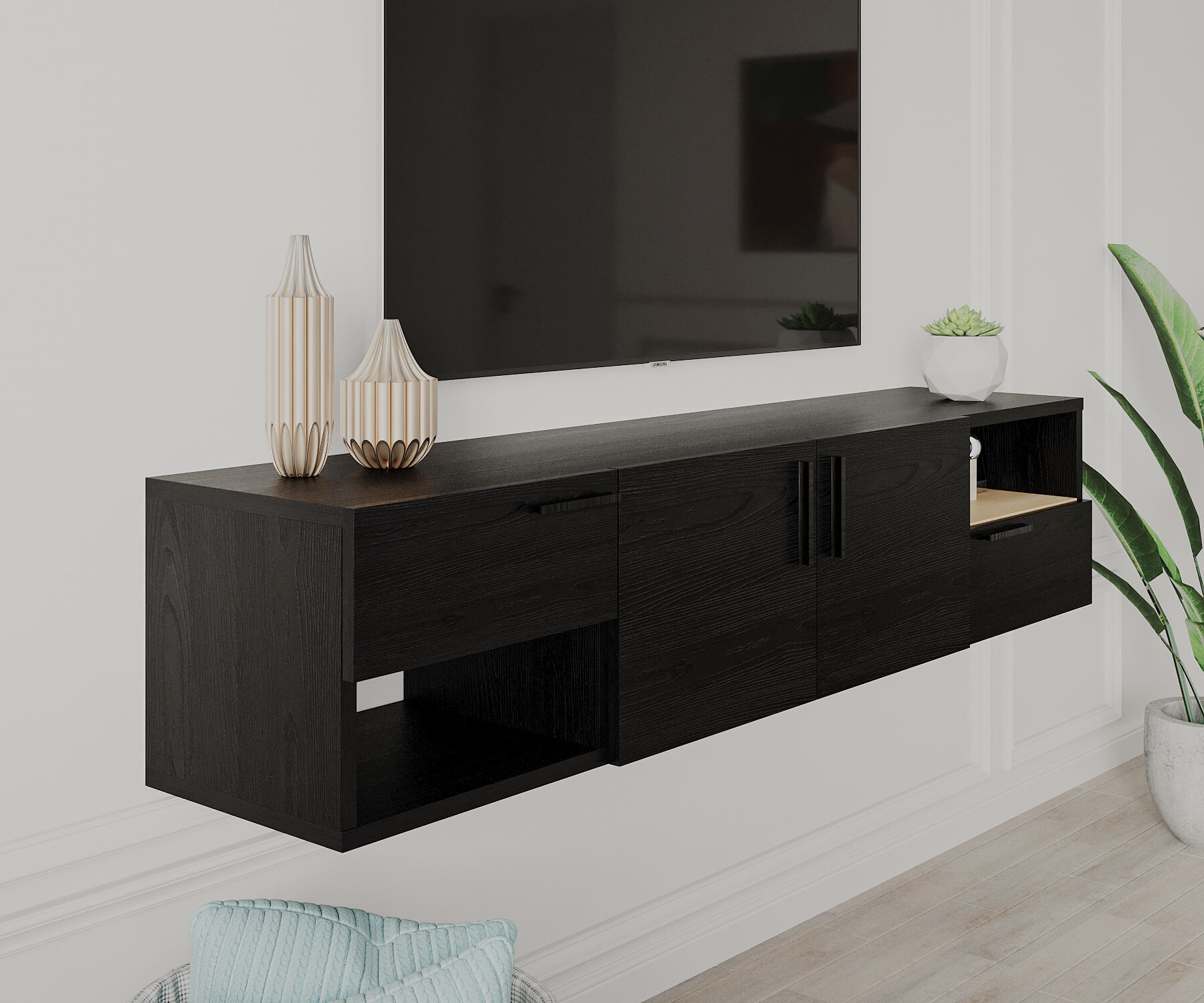 Arora Floating Tv Stand - Image 3