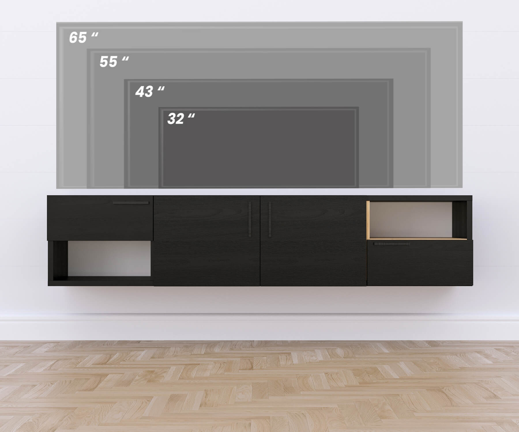 Arora Floating Tv Stand - Image 8