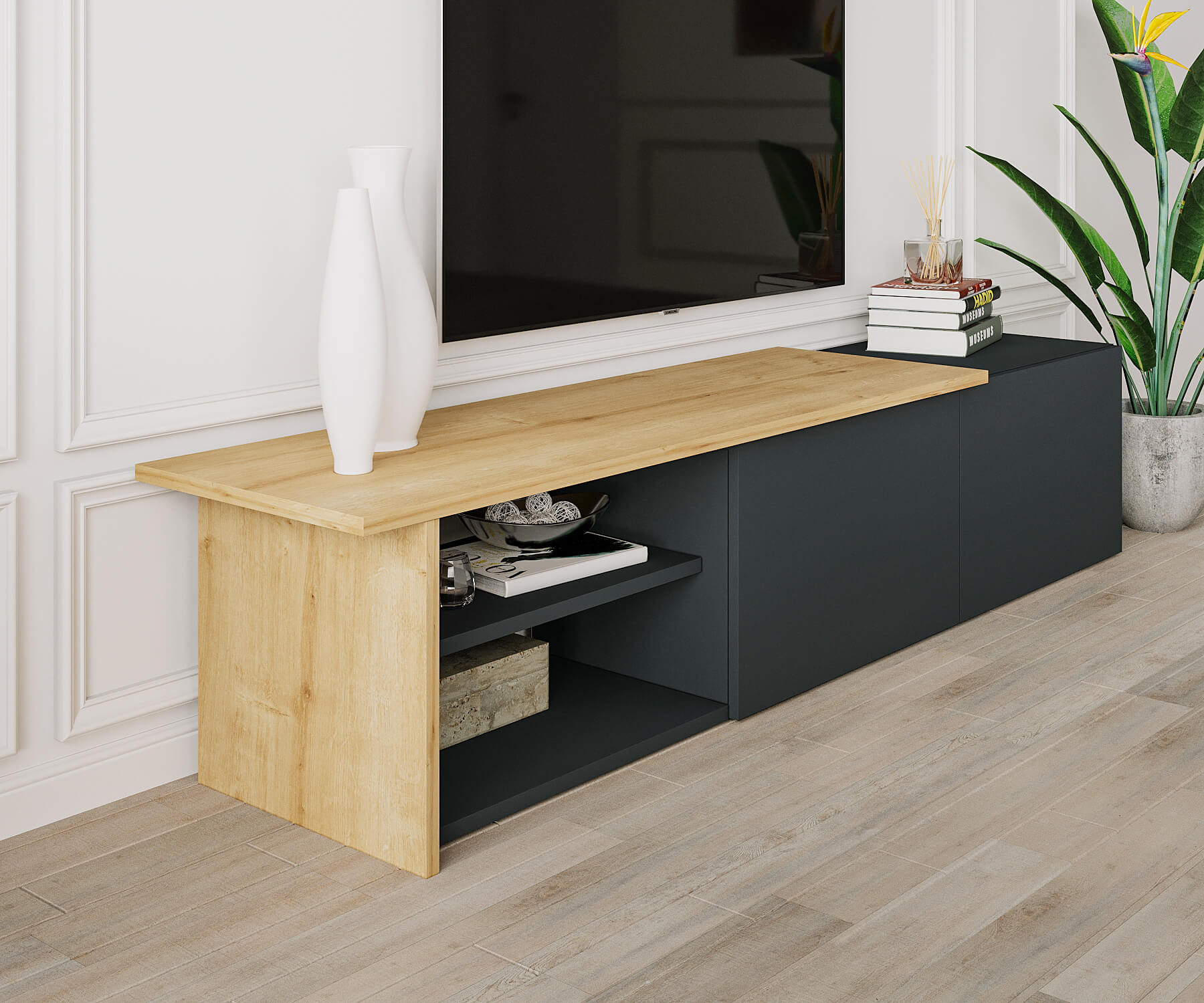 Ashly 2 Option Tv Stand - Image 11