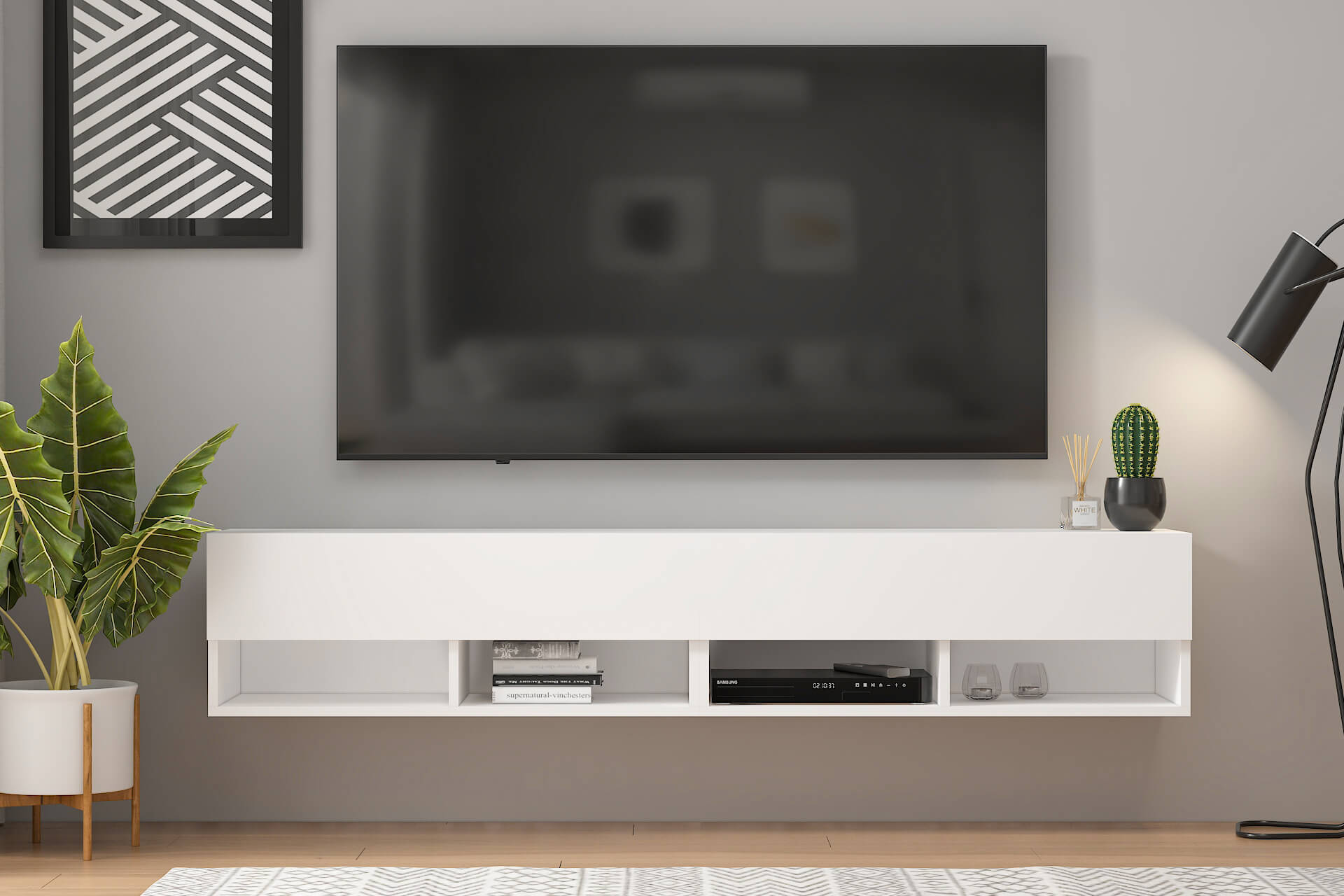 London Floating Tv Stand