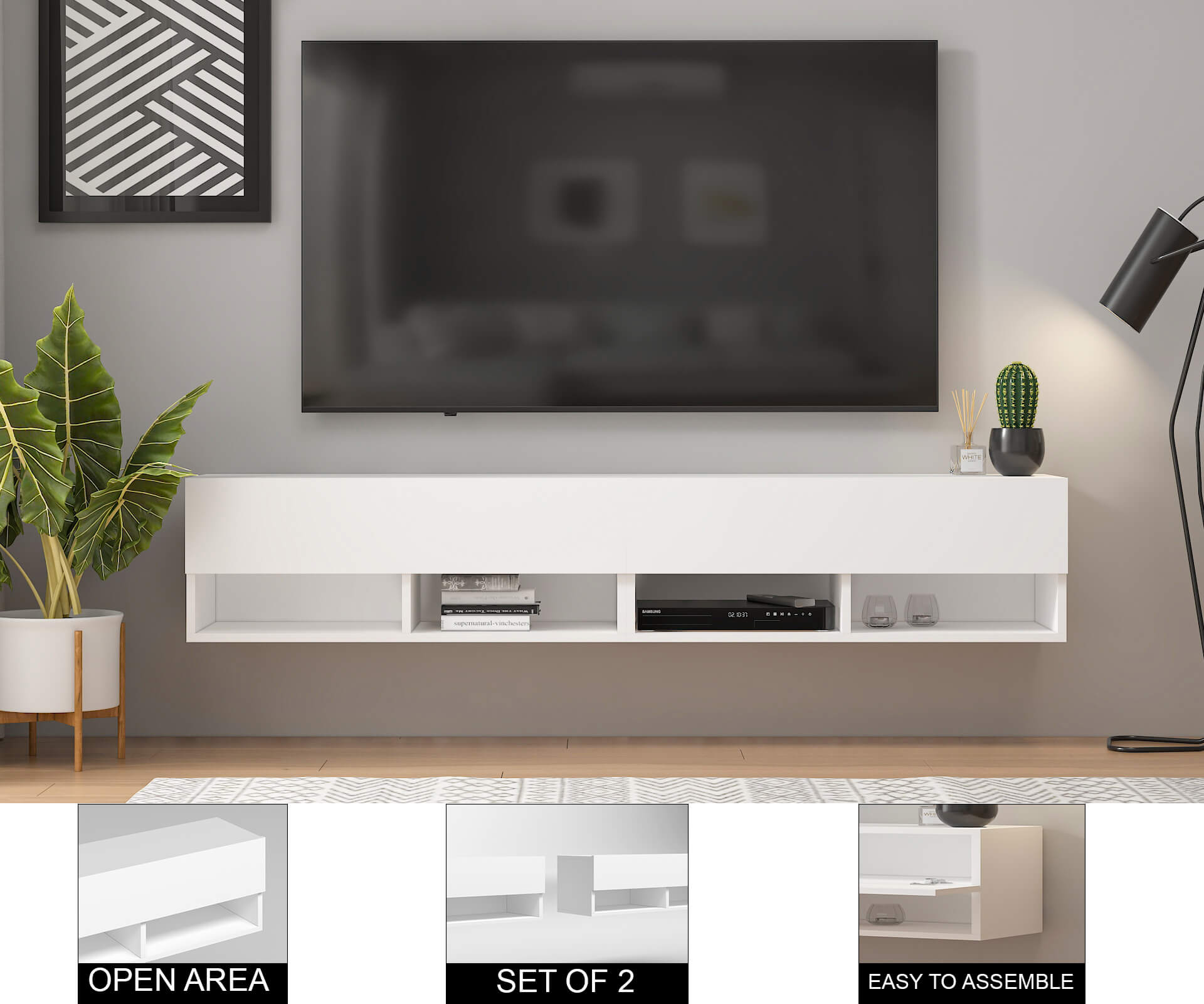 London Floating Tv Stand - Image 2