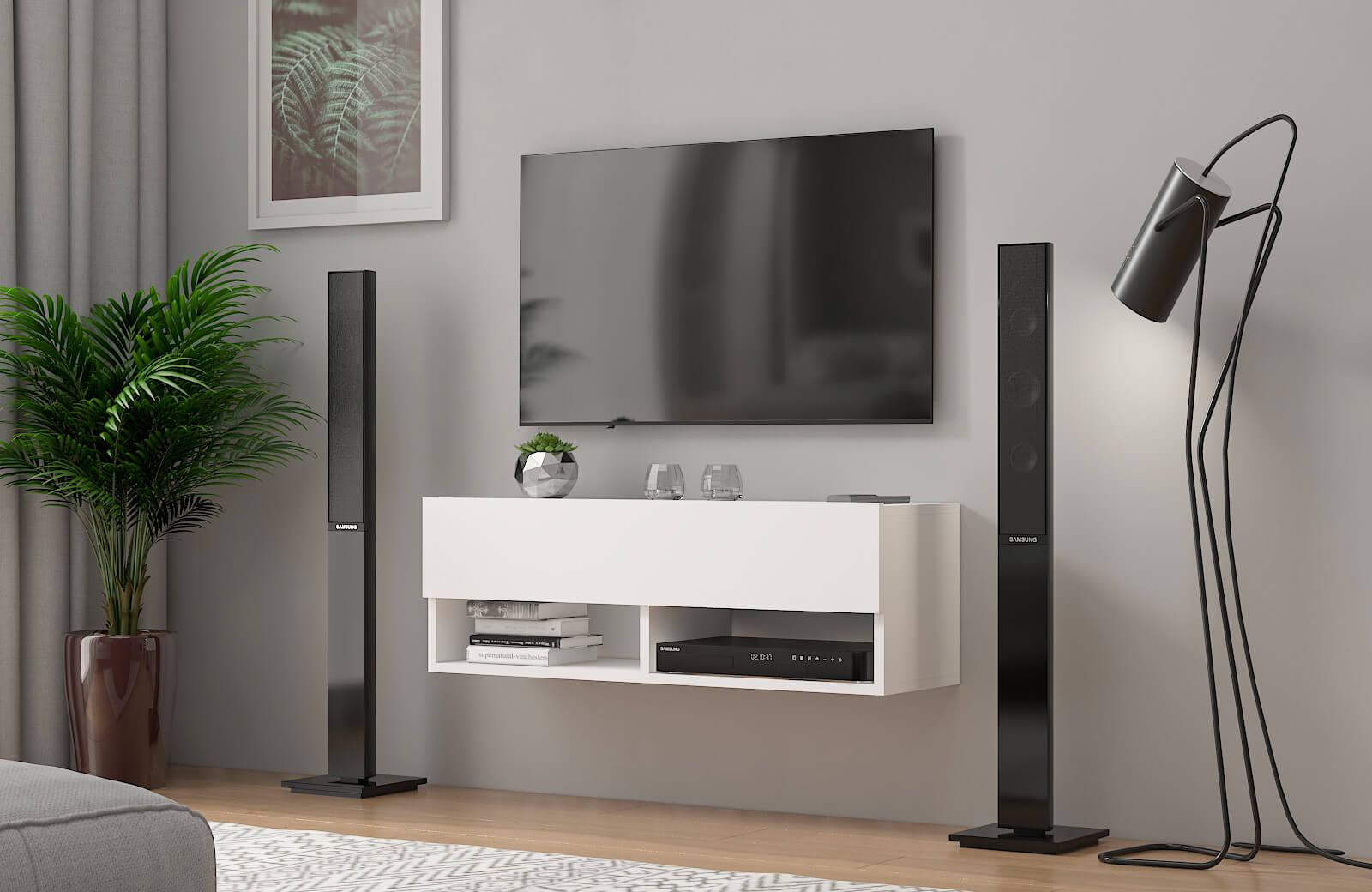 London Floating Tv Stand - Image 11