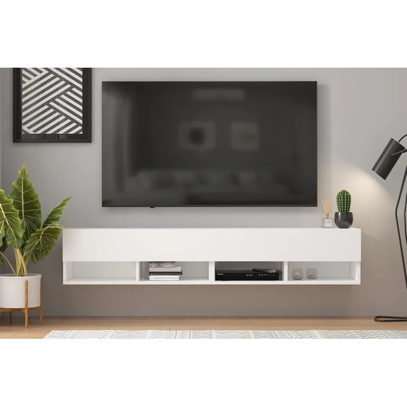 Bhima 72" Floating Entertainment Media Console