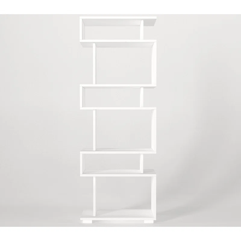 Lucy-Lee Geometric 6-Shelf Wall Library - Image 6