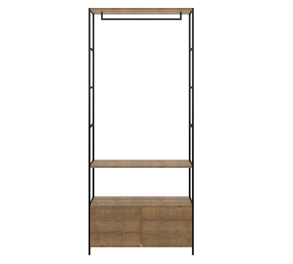 Industrial-Style Free Standing Entryway Coat Hanger - Image 6