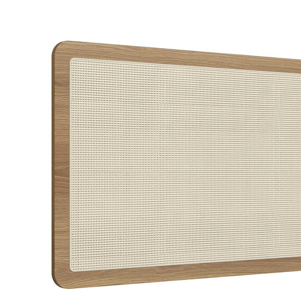Oslo 41.5" Rattan-Wood  Wall Mount Headboard  For Twin-TwinXL Bed - Image 4