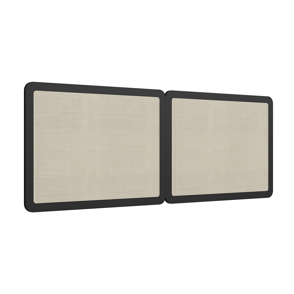 Oslo 64" Rattan Wall Mount Headboard  2 Panel for Full-Queen Bed - Image 4