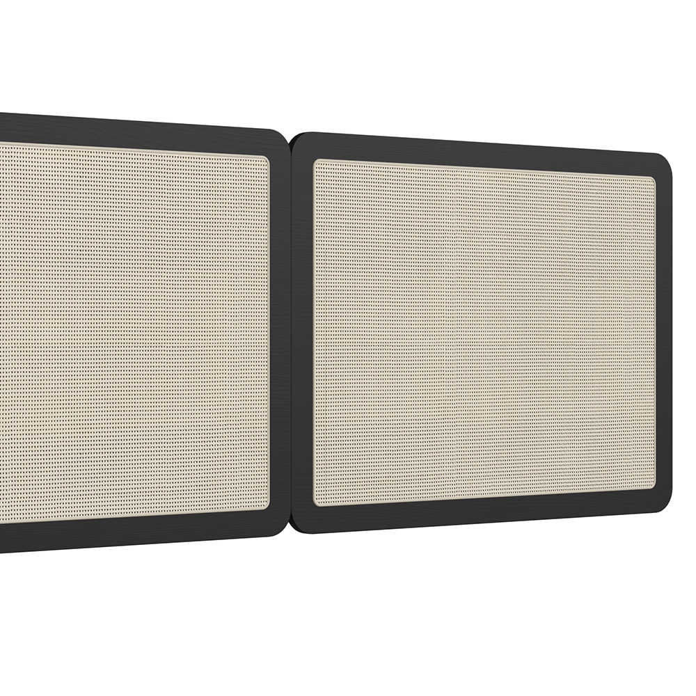 Oslo 64" Rattan Wall Mount Headboard  2 Panel for Full-Queen Bed - Image 3